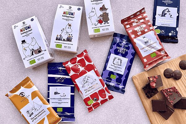 北欧から日本初上陸！「ムーミン×オーガニックチョコ」が登場