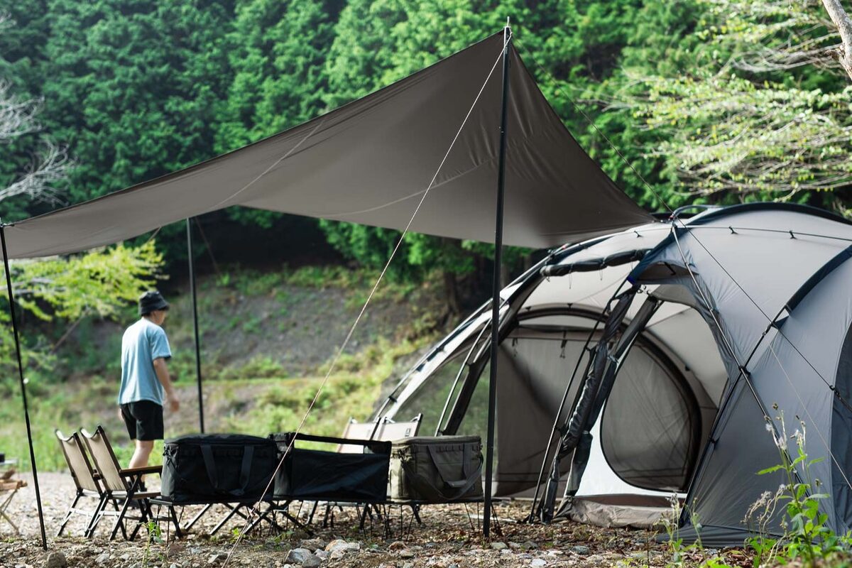 RATELWORKS 新作2ルームテント「MUSCHEL(ムシェル)」発売