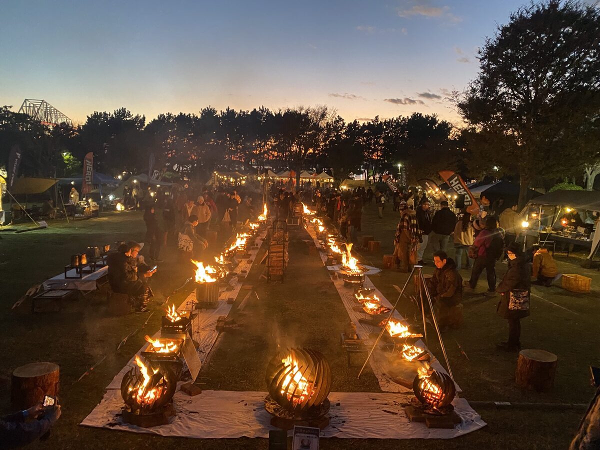 「焚火クラブ2026」東京・有明で開催