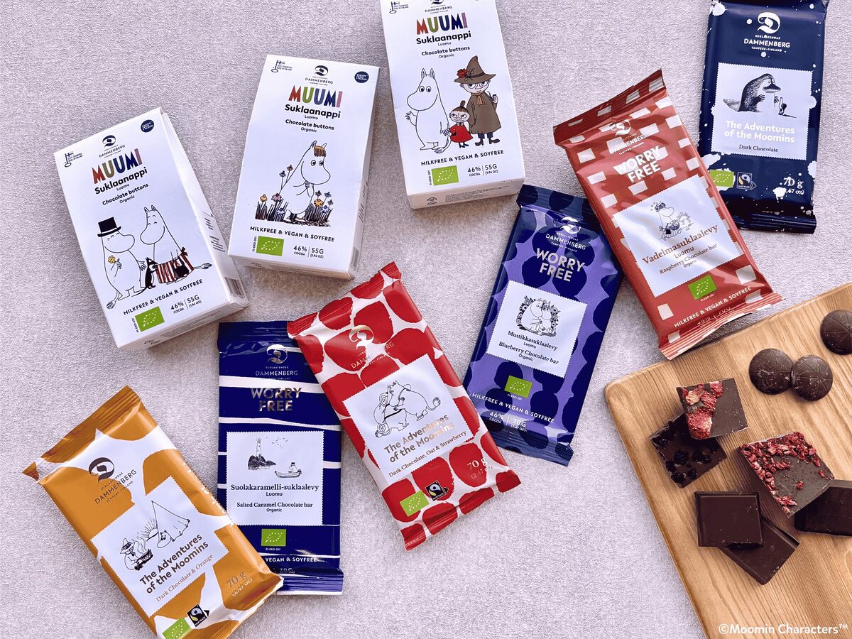北欧から日本初上陸!ムーミン×オーガニックチョコが登場