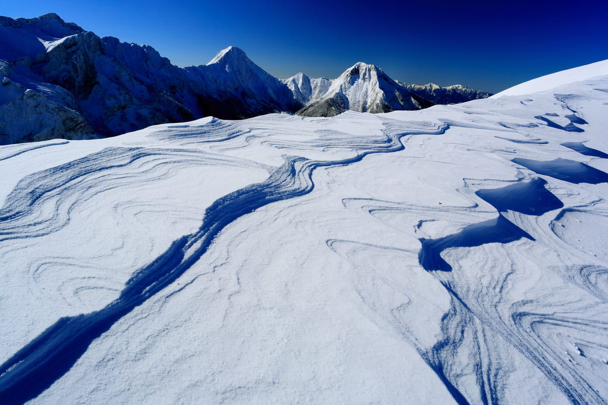 八ヶ岳 雪山 中級者