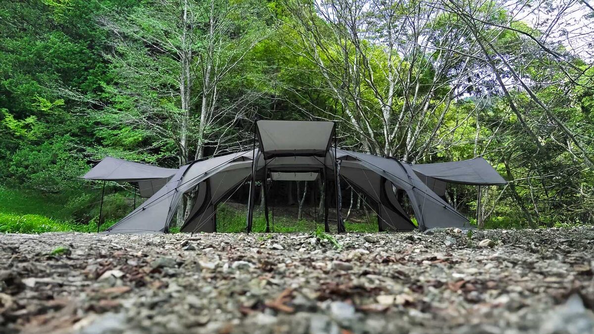 RATELWORKS 新作2ルームテント「MUSCHEL(ムシェル)」発売