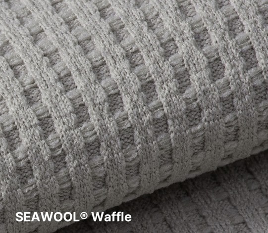 牡蠣殻から生まれた次世代ベースレイヤー!ゼログラム「SEAWOOL® Waffle」シリーズ発売