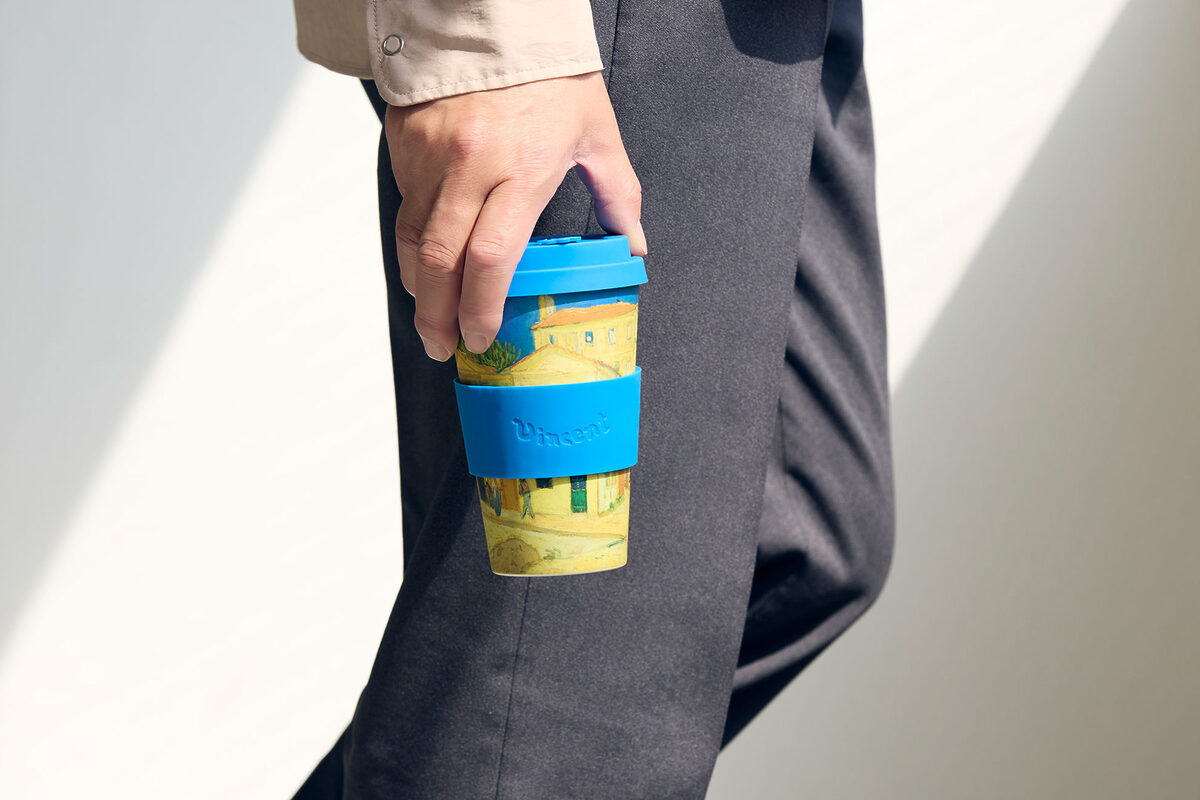 会【新商品】ゴッホの絵画タンブラー!サステナブル素材を使用したエコカップの新柄が登場|Ecoffee Cup