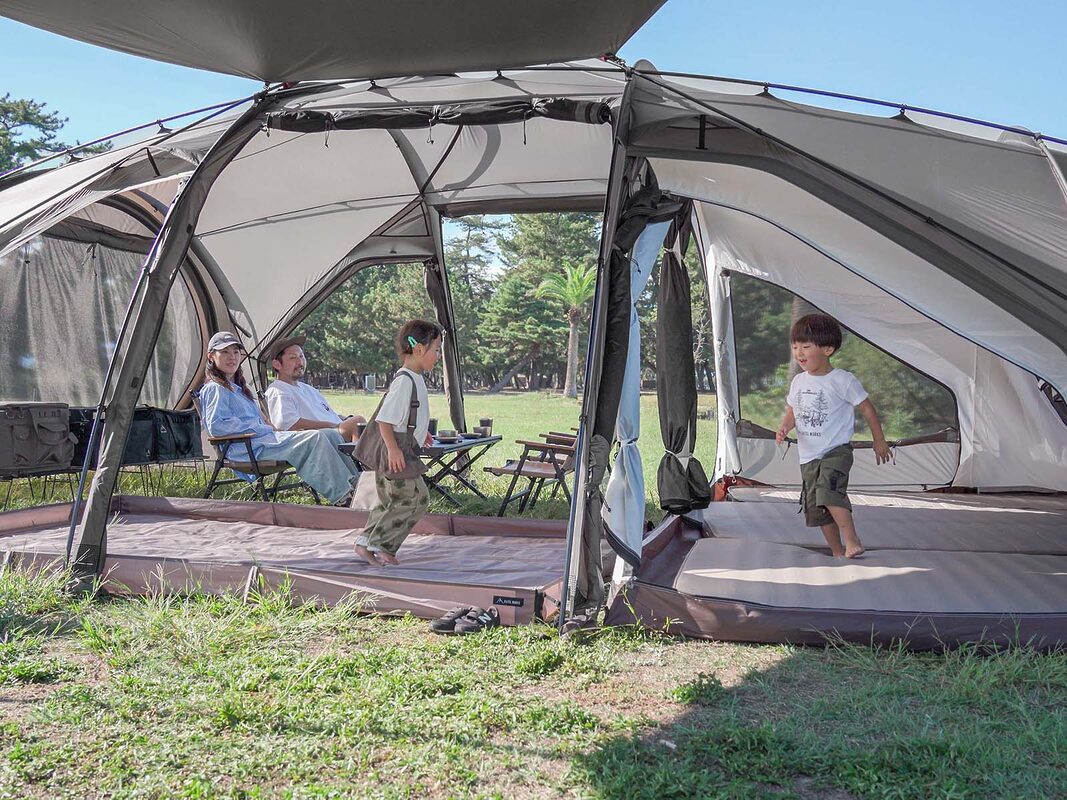 RATELWORKS 新作2ルームテント「MUSCHEL(ムシェル)」発売