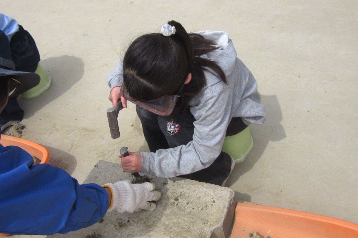 石 遊び 環境教育