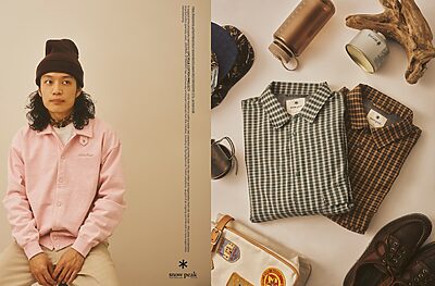 自然に寄り添う素材選び。SNOW PEAK×JS別注ウェアに注目！
