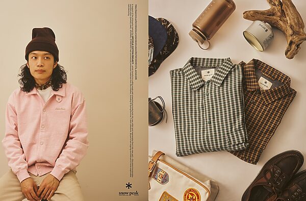 自然に寄り添う素材選び。SNOW PEAK×JS別注ウェアに注目！