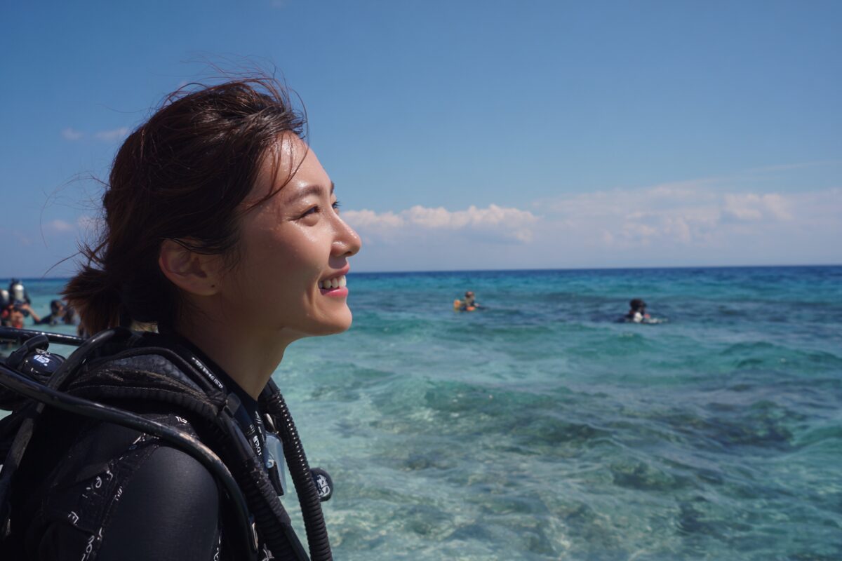 one person fundiving