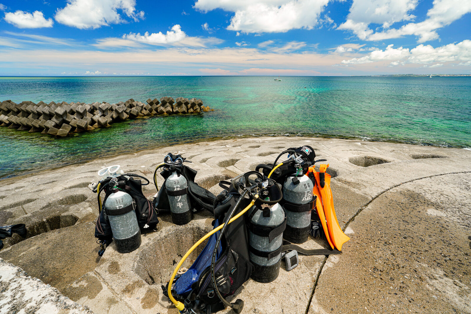 one person fundiving