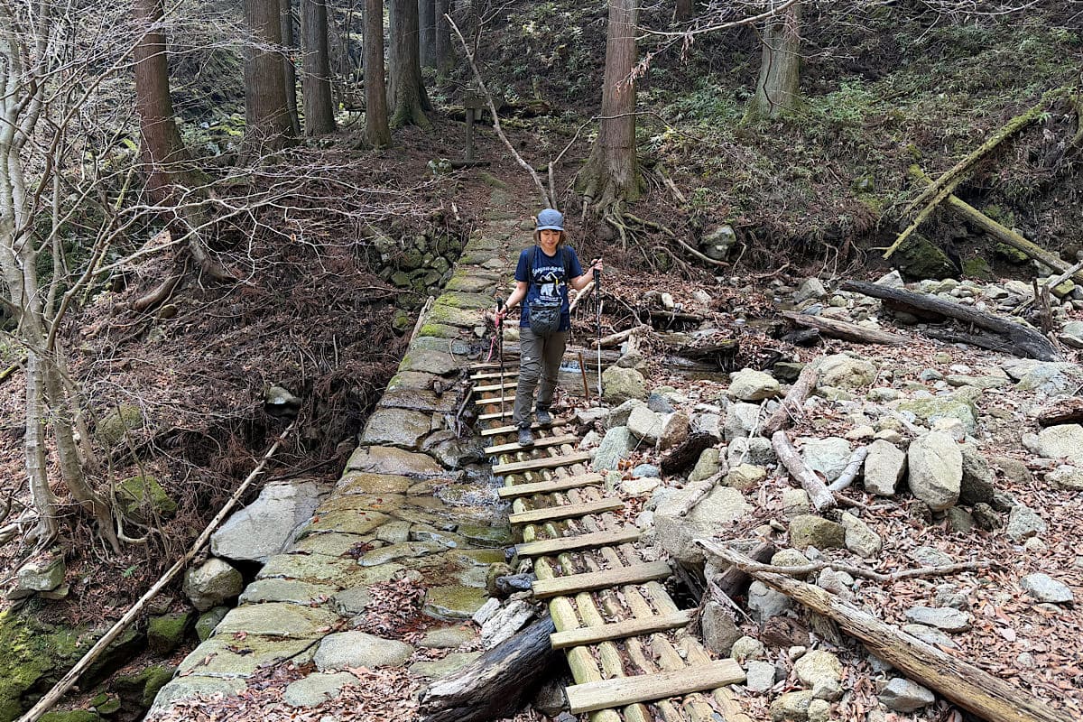 三峰山　登山