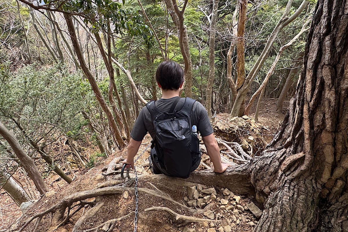 三峰山　登山