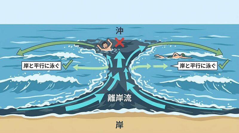 離岸流